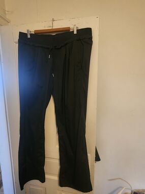 Women's Black Drawstring Casual Pants